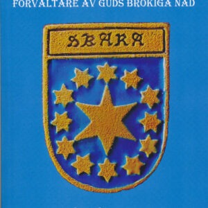 Stiftsvapnet för Skara stift beståt av en stor stjärna omgiven av små stjärnor på en blå botten, ungefär som EU:s symbol.